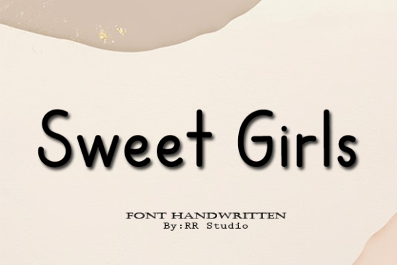 Happy Baby Font Poster 2