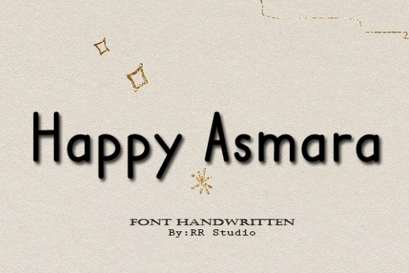 Happy Baby Font Poster 5
