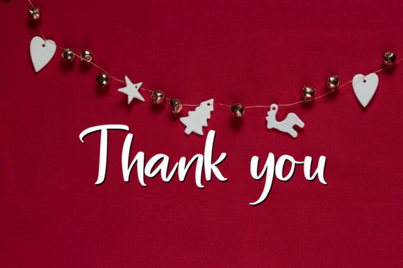 Happy Christmas Font Poster 4