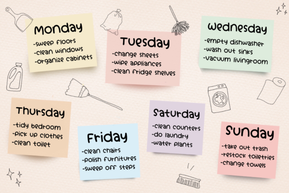 Happy Friday Font Poster 2