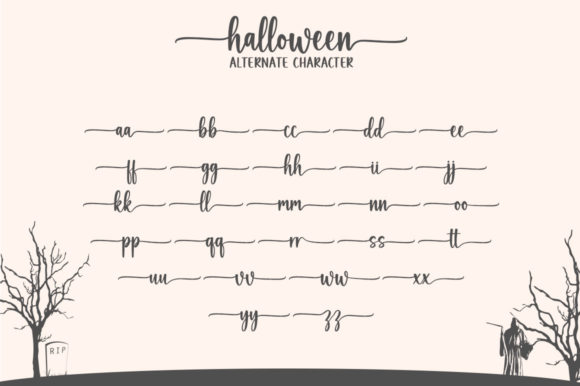 Happy Halloween Font Poster 10