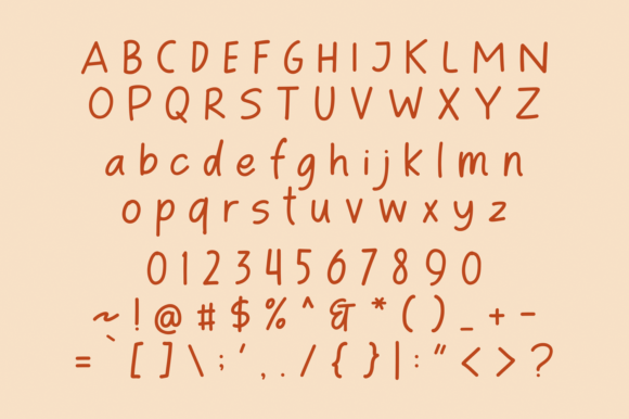 Happy Mom Font Poster 10