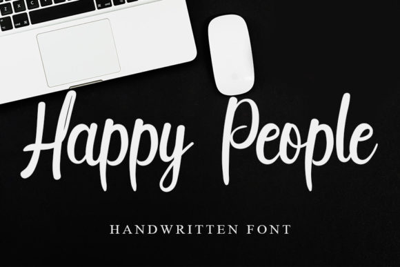 Happy People Font Poster 1