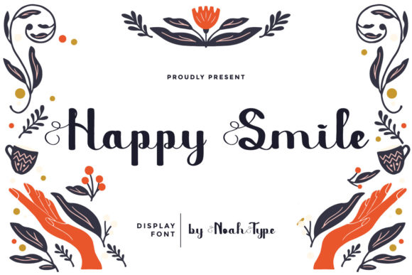 Happy Smile Font Poster 1