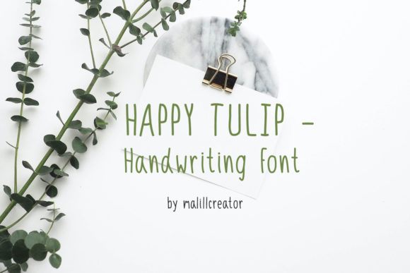 Happy Tulip Font