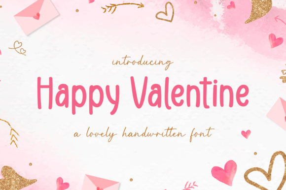 Happy Valentine Font