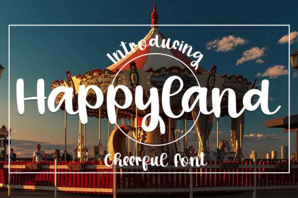 Happyland Font Poster 1