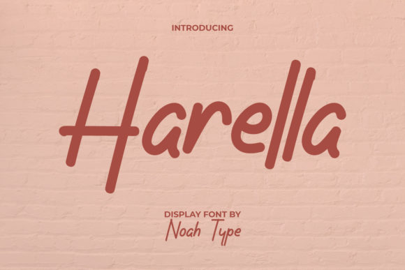 Harella Font Poster 1