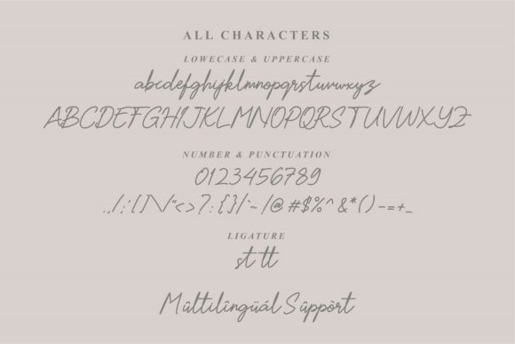 Harlitha Font Poster 10