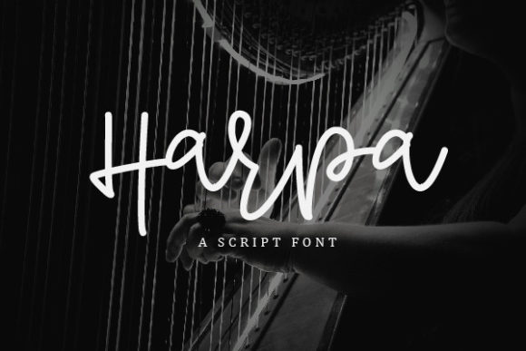 Harpa Font Poster 1