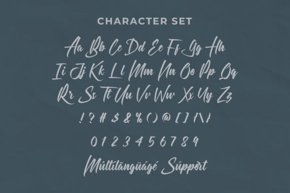Harshey Font Poster 4