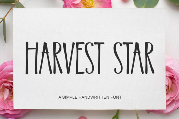 Harvest Star Font