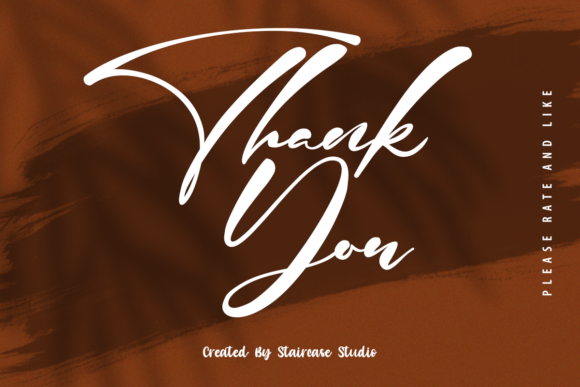 Harvey Signature Font Poster 10