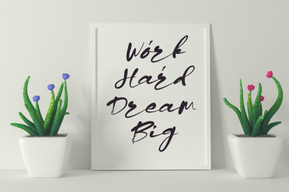 Hastae Scabere Font Poster 4