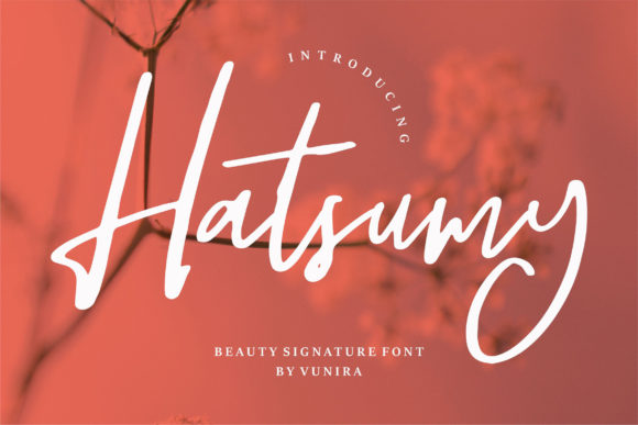 Hatsumy Font Poster 1
