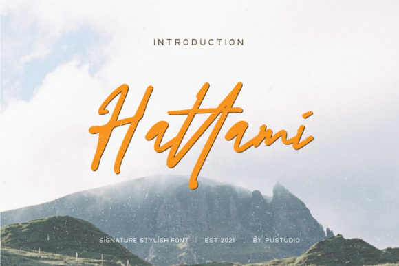 Hattami Font Poster 1