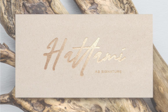Hattami Font Poster 4