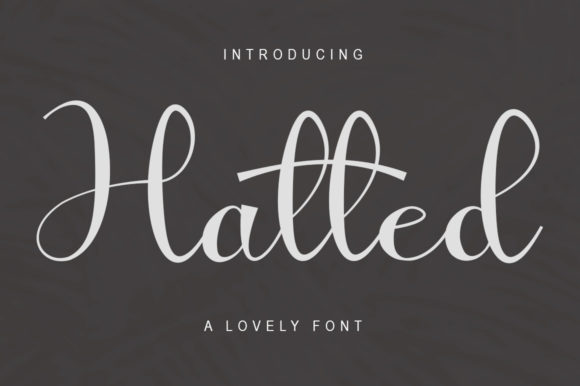 Hatted Font Poster 1