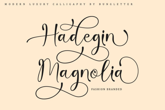 Haythen Maglley Font Poster 4