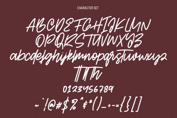 Headskirt Font Poster 8
