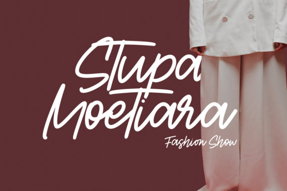 Headskirt Font Poster 9