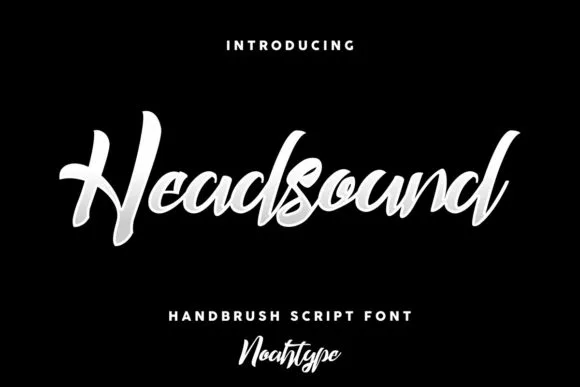 Headsound Font Headsound Font Poster 1