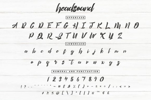 Headsound Font Poster 4