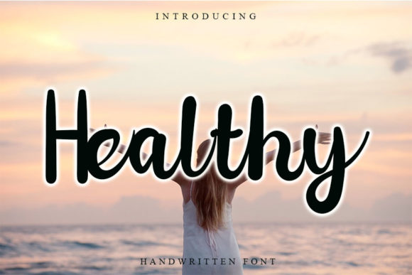 Healthy Font Poster 1