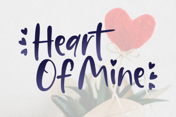 Heart of Mine Font Poster 1