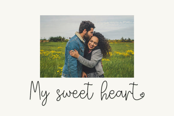 Heartin Font Poster 3