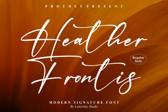 Heather Frontis Font