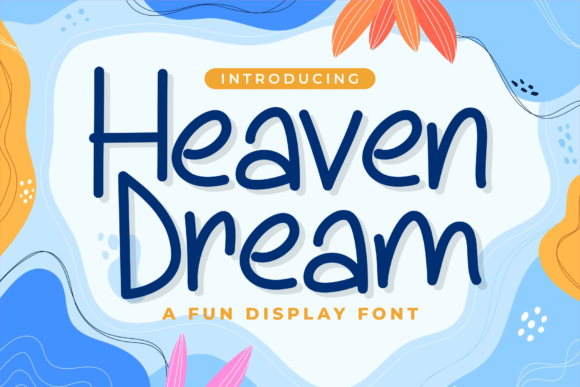 Heaven Dream Font Poster 1
