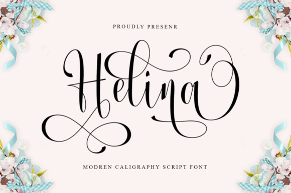 Helina Duo Font Poster 1