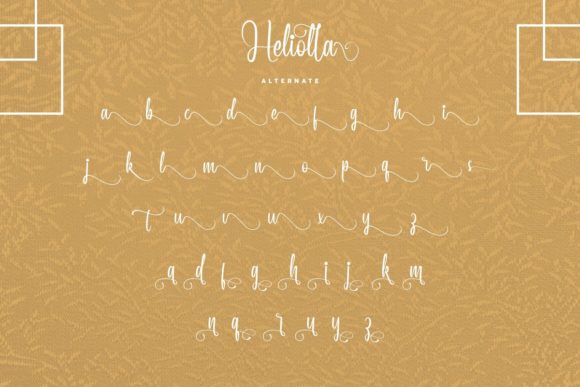 Heliolla Font Poster 6
