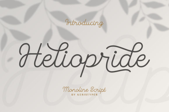Heliopride Font
