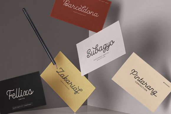 Heliopride Font Poster 5