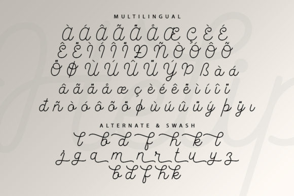 Heliopride Font Poster 9