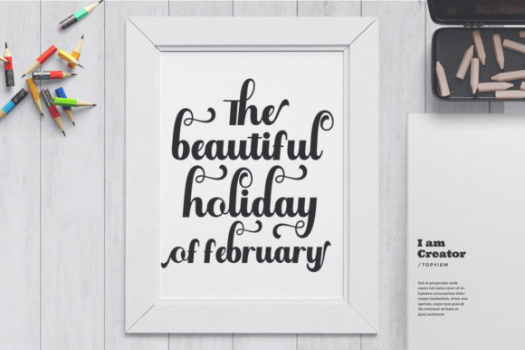 Hello Adegalin Font Poster 3