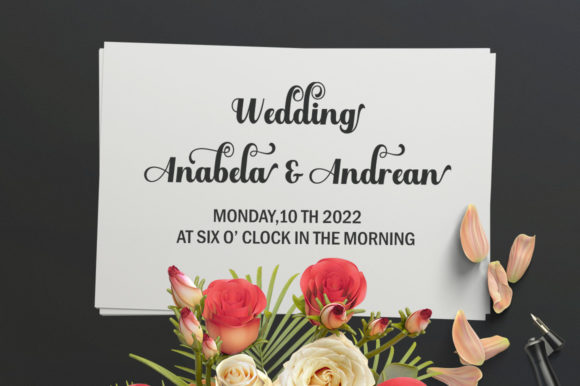 Hello Adegalin Font Poster 5