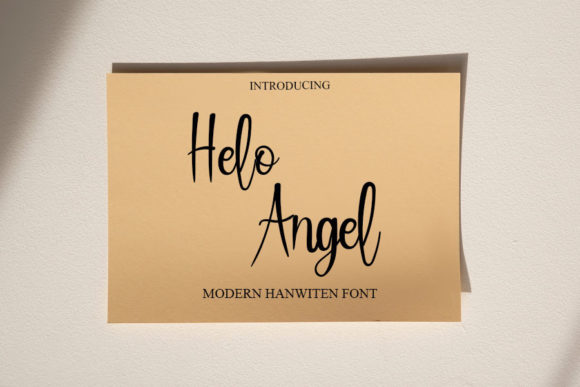 Hello Angel Font Poster 1