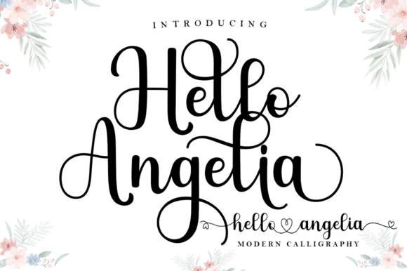 Hello Angelia Font