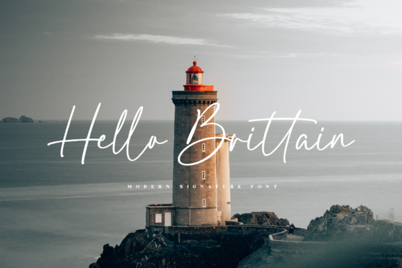 Hello Brittain Font