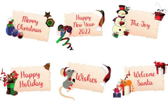 Hello Christmas Font Poster 4