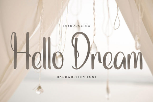 Hello Dream Font Poster 1