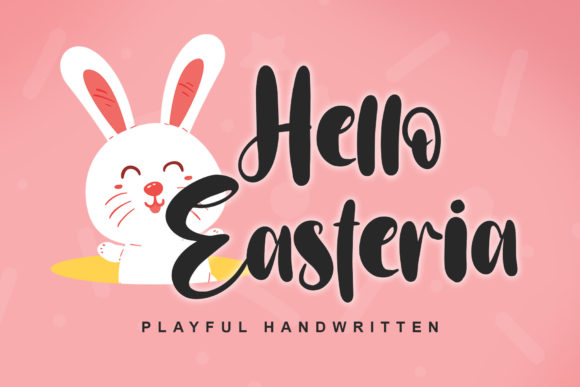 Hello Easteria Font Poster 1