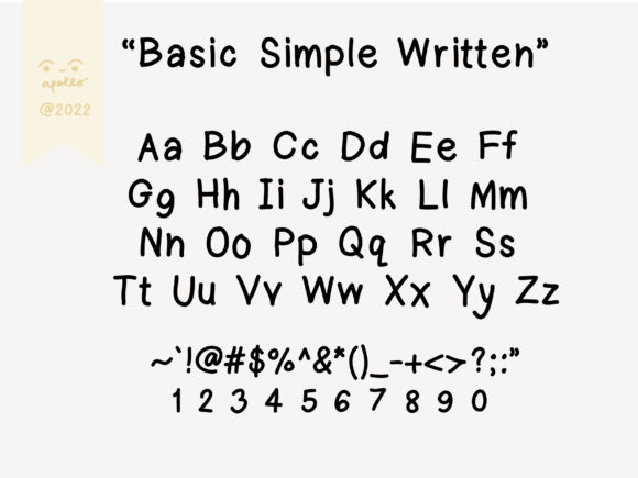 Hello Friend Font Poster 3