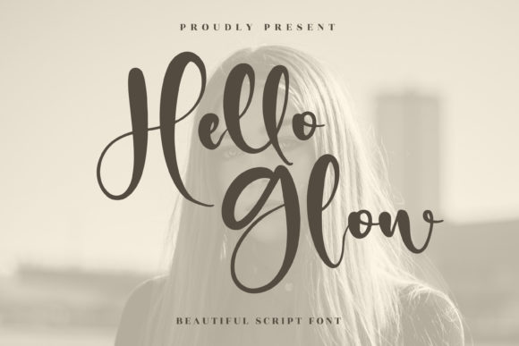 Hello Glow Font