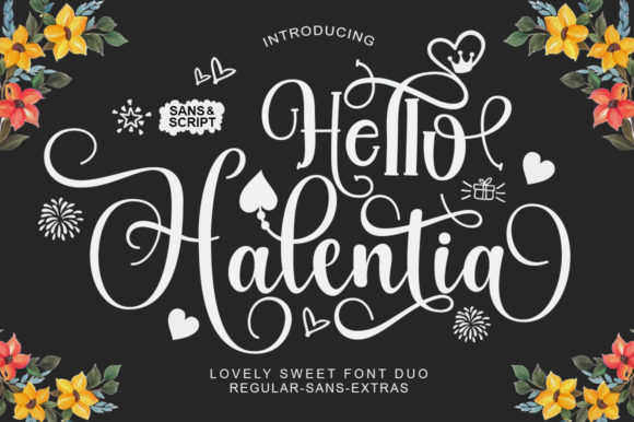 Hello Halentia Font