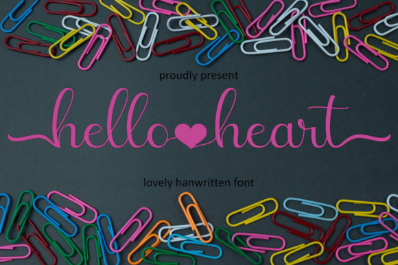Hello Heart Font