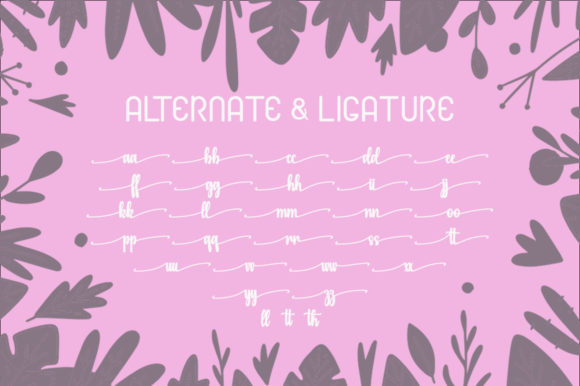 Hello Kitty Font Poster 5